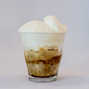 Granita con panna